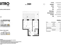 Prodej bytu 2+kk, Praha, Litevská, 44 m2