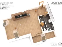 Pronájem bytu 1+kk, Týnec nad Sázavou, Klusáčkova, 45 m2