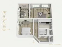 Prodej bytu 3+1, Svatava, Podlesí, 72 m2