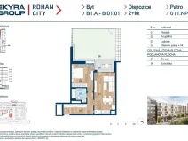 Prodej bytu 2+kk, Praha - Karlín, Sokolova, 55 m2