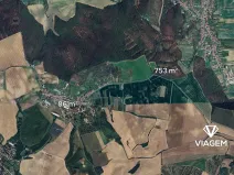 Prodej pole, Strážovice, 839 m2
