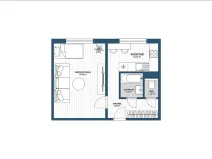 Pronájem bytu 1+1, Ostrava, Bulharská, 34 m2