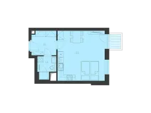 Prodej bytu 1+kk, Brno, Jižní, 36 m2