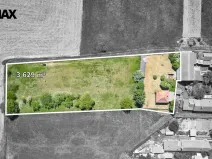 Prodej pozemku pro bydlení, Hlušice - Hlušičky, 3629 m2