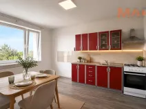 Prodej bytu 1+1, Chomutov, Kamenný vrch, 36 m2
