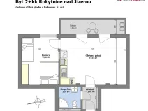 Prodej bytu 2+kk, Rokytnice nad Jizerou - Horní Rokytnice, 51 m2