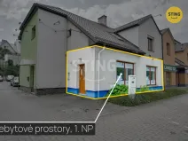 Pronájem obchodního prostoru, Zlín, třída Tomáše Bati, 69 m2