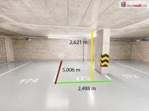 Pronájem garáže, Praha, Čerpadlová, 13 m2