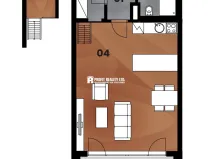 Pronájem bytu 2+kk, Praha - Žižkov, Malešická, 50 m2