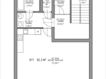 Prodej bytu 1+kk, Březnice, 48 m2