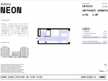 Prodej bytu 1+kk, Brno, Plynárenská, 26 m2