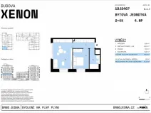Prodej bytu 2+kk, Brno, Plynárenská, 44 m2
