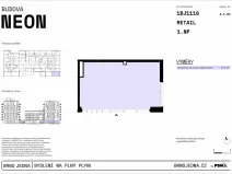 Prodej obchodního prostoru, Brno, Plynárenská, 55 m2