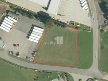 Prodej komerčního pozemku, Jiřice, Průmyslová, 2833 m2