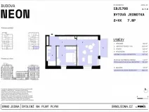 Prodej bytu 2+kk, Brno, Plynárenská, 52 m2
