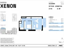 Prodej bytu 2+kk, Brno, Plynárenská, 50 m2