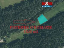 Prodej louky, Bor - Skviřín, 1522 m2