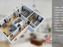 Prodej bytu 3+1, Velké Meziříčí, Poštovní, 72 m2