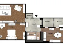 Prodej bytu 2+1, Praha - Žižkov, Škroupovo náměstí, 101 m2