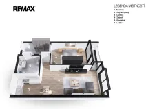 Pronájem bytu 2+kk, Chrudim, Podkopanický mlýn, 52 m2