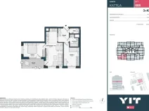 Prodej bytu 3+kk, Praha - Kamýk, Imrychova, 60 m2