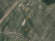 Dražba pole, Rybníček, 1053 m2