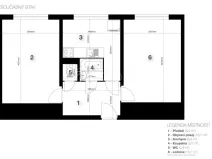 Prodej bytu 2+1, Praha - Veleslavín, Na Petřinách, 55 m2