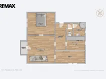 Prodej bytu 3+1, Hodonín, U Červených domků, 50 m2