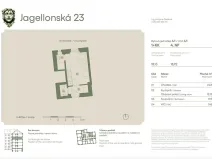 Prodej bytu 1+kk, Praha - Žižkov, Jagellonská, 18 m2
