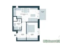 Pronájem bytu 2+kk, Praha - Hloubětín, 48 m2