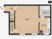 Prodej bytu 3+1, Zlín, Mostní, 59 m2