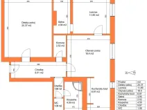 Pronájem bytu 3+kk, Holice, Pardubická, 86 m2