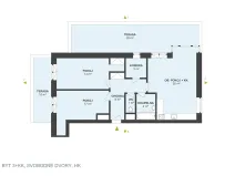 Prodej bytu 3+kk, Hradec Králové, K Meteoru, 77 m2