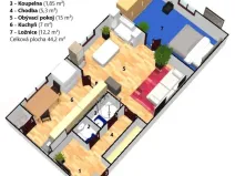 Prodej bytu 2+1, Praha - Strašnice, Škvorecká, 44 m2
