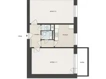Prodej bytu 2+1, Ostrava, Čkalovova, 56 m2