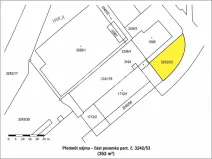 Pronájem pozemku, Otrokovice, Napajedelská, 352 m2