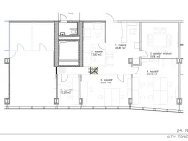 Pronájem kanceláře, Praha - Nusle, Hvězdova, 142 m2