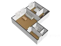 Pronájem bytu 2+kk, Praha - Vinohrady, Americká, 46 m2