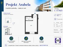 Prodej bytu 1+kk, Praha, U zákrutu, 17 m2