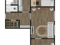 Prodej bytu 3+1, Písek - Budějovické Předměstí, třída Přátelství, 64 m2