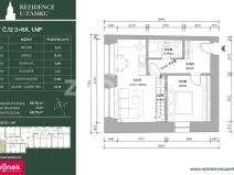 Prodej bytu 2+kk, Vsetín, Horní náměstí, 59 m2