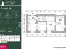 Prodej bytu 3+kk, Vsetín, Horní náměstí, 46 m2