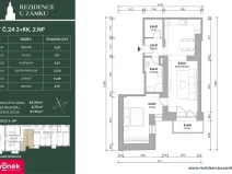Prodej bytu 2+kk, Vsetín, Horní náměstí, 56 m2