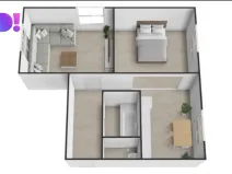 Prodej bytu 2+1, Ostrava, Slepá, 56 m2