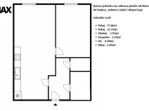 Prodej bytu 2+kk, Praha - Horní Počernice, Tlustého, 49 m2