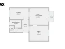 Prodej bytu 2+1, Jihlava, Leoše Janáčka, 50 m2