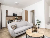 Pronájem bytu 1+kk, Praha - Karlín, Pobřežní, 31 m2
