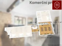 Pronájem kanceláře, Jihlava, Havlíčkova, 142 m2