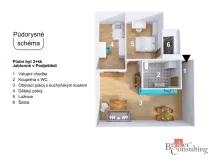 Pronájem bytu 3+kk, Jablonné v Podještědí, Zdislavy z Lemberka, 77 m2