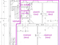 Pronájem obchodního prostoru, Brno, Srbská, 89 m2